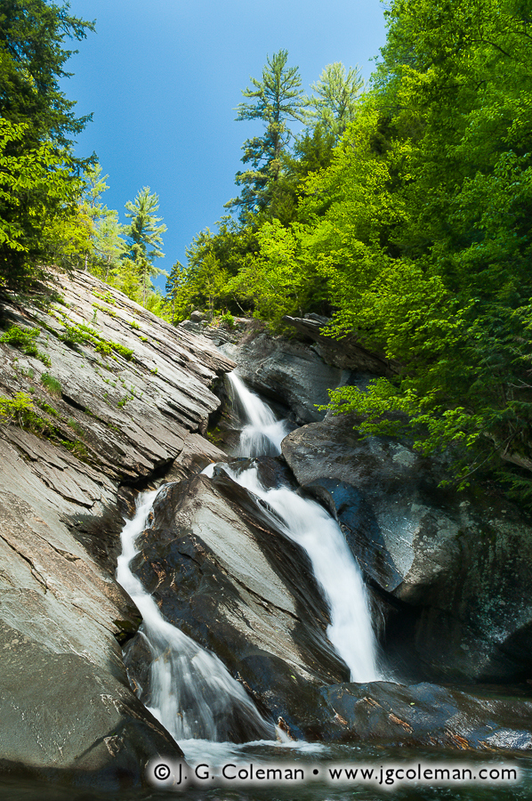 Falls on Cobb Brook J. G. Coleman Photography
