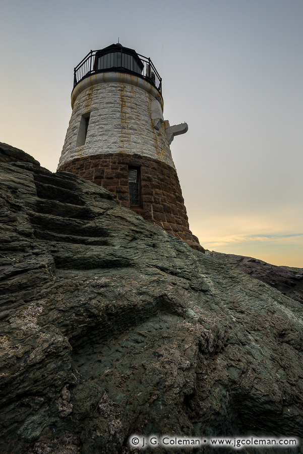 Pharos Ascending (Castle Hill Lighthouse beside Narragansett Bay, Newport, Rhode Island)