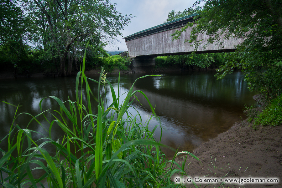 Goreham’s Crossing at Pittsford (Goreham Bridge over Otter Creek, Pittsford & Proctor, Vermont)