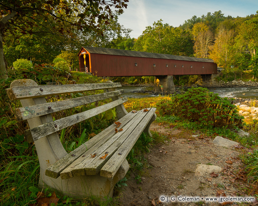 I Dreamt of the Housatonic (West Cornwall Covered Bridge, Cornwall, Connecticut)