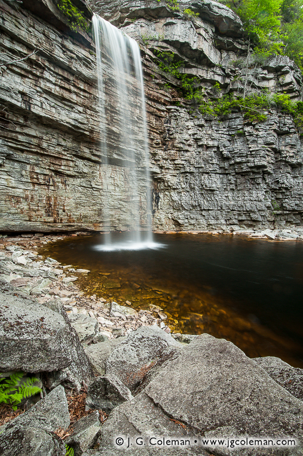 Falls at Kerhonkson J. G. Coleman Photography