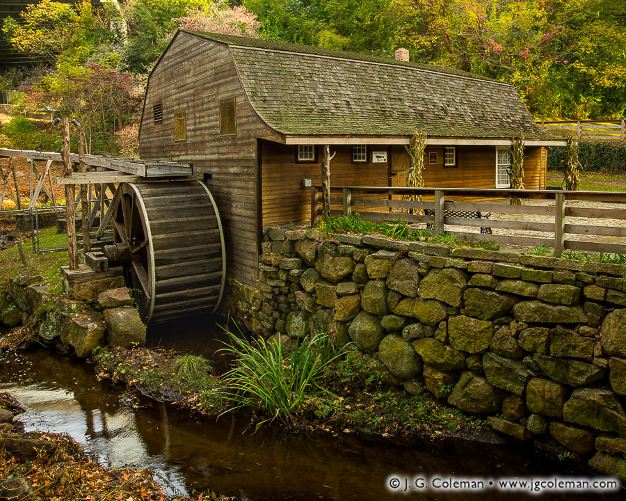 Old Winthrop's Mill J. G. Coleman Photography