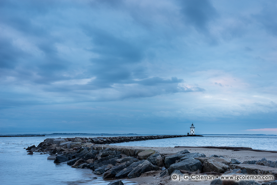 Keeper Woods' Lament (Old Saybrook Breakwater Lighthouse, Old Saybrook, Connecticut)