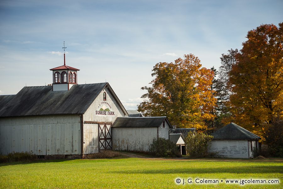 Yankee Farmlands № 43 (Barn with ornate cupola, Avon, Connecticut)