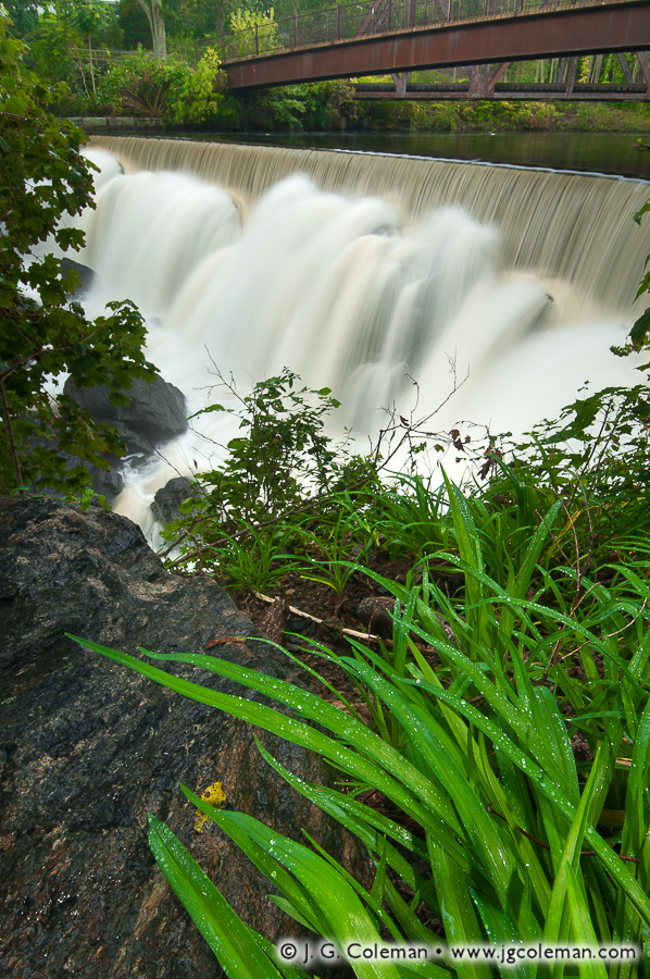 Falls of Norwich (Yantic Falls, Yantic River Historic District, Norwich, Connecticut)