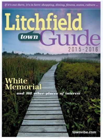 Litchfield Town Guide 2015-2016, cover featuring photography by J. G. Coleman